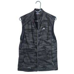 STRAFE Recon Air Camo Insulated Zip Vest Outdoor Performance Size S